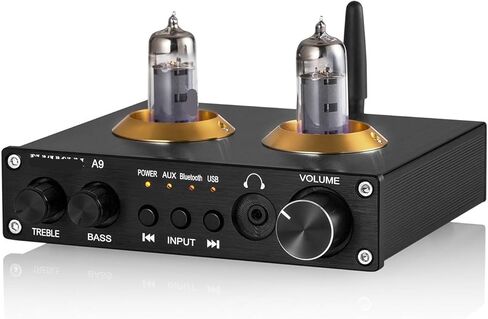 A9 6K4 أنبوب المضخم NE5532 OP AMP AUX 5.0 U HiFi ستيريو سماعة رأس صغيرة المضخم in Saudi Arabia