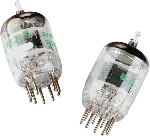 2PCS5670W GE5670 Vacuum Tube Valve Vacuum Tube Upgrade for 6N3/6H3N/396A/2C51/5670 Audio Amplifier in Saudi Arabia