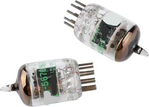 2PCS5670W GE5670 Vacuum Tube Valve Vacuum Tube Upgrade for 6N3/6H3N/396A/2C51/5670 Audio Amplifier in Saudi Arabia