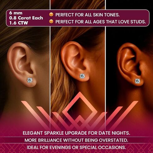 4mm 0.3 قيراط x2 d ألوان عديمة اللون مقطعة moissanite دفع الظهر 4 شق السلة 925 sterling in Saudi Arabia