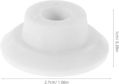 2pcs Universal Rubber Drain Plug for Freezer Chest and Refrigerator, Flexible Expandable Cooler Drain Stopper, Leak Prevention Seal for Kitchen and Home Use in Saudi Arabia