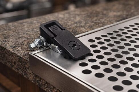 Southco 62-42-351-2 Compression Latch, Lift & Turn, Medium Size, Zinc Alloy, Powder Coat, Black in Saudi Arabia
