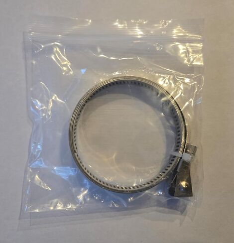 مشبك خرطوم سريع الفك للخدمة الشاقة، نطاق قابل للتعديل من 4 بوصة إلى 10 بوصة (102 مم - 254 مم) - 302 من الفولاذ المقاوم للصدأ - مشبك ترس دودي سريع التركيب in Kuwait