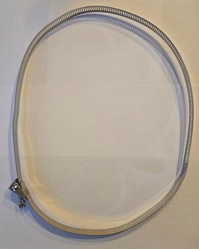 مشبك خرطوم سريع الفك للخدمة الشاقة، نطاق قابل للتعديل من 4 بوصة إلى 10 بوصة (102 مم - 254 مم) - 302 من الفولاذ المقاوم للصدأ - مشبك ترس دودي سريع التركيب in Kuwait