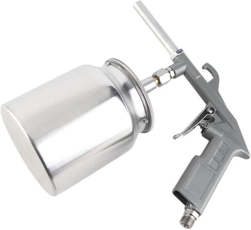 Sandblaster Tool Kit for Spraying and Professional Sand Blasting Tool with Aluminum Pot, Efficient 750cc Capacity for Polishing, Removal and Coating Applications in Kuwait