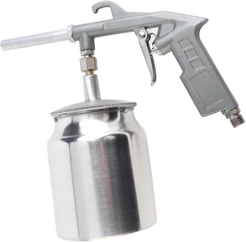 Sandblaster Tool Kit for Spraying and Professional Sand Blasting Tool with Aluminum Pot, Efficient 750cc Capacity for Polishing, Removal and Coating Applications in Kuwait