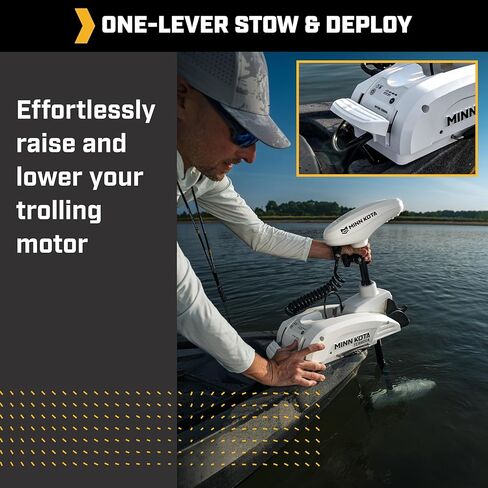 Minn Kota Riptide Kayak Terrova Bow-Mount Electric Trolling Motor with GPS, 55 Lb. Thrust, 36 in. Shaft, Saltwater in Saudi Arabia