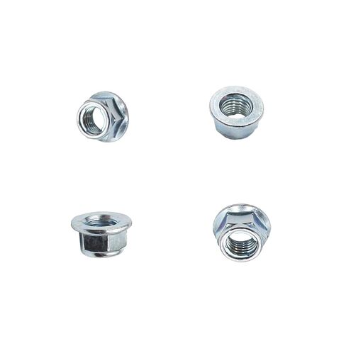 10mm M10x1.25 Exhaust Manifold Flange Lock Nuts Self Locking Nuts 4 Pack in Saudi Arabia