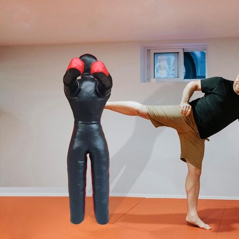 Wrestling Dummy Training Partner Practical Punching Dummy Bag for Self Training Brazilian Jiu Throwing, 170cm in Kuwait