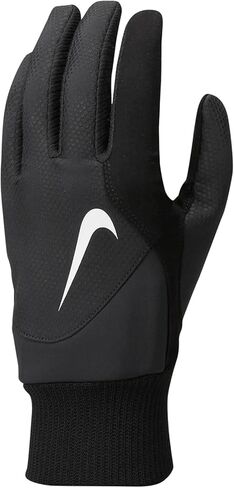 قفازات الجولف للطقس البارد من Nike Therma-FIT (زوج واحد) - أصابع تعمل باللمس، قبضة راحة اليد من الجلد السويدي للجولات الباردة والرطبة، أساور محاكة in Kuwait