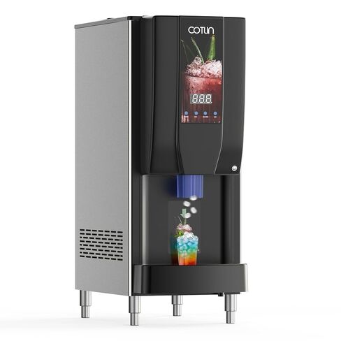 COTLIN Commercial Nugget Ice Maker, 250 lbs/Day Ice Machine with 7 lb Storage Bin, 3-in-1 Smart Modes, SECOP Compressor, Energy Efficient, ETL Certified, Ice Maker for Commercial and Home in Saudi Arabia