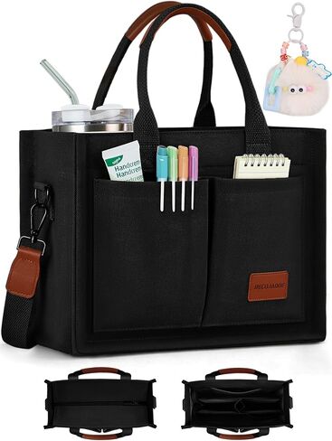 قماشية حمل حقيبة حقيبة للنساء مع إغلاق السوستة ، مقصورات فردية وأدلة أسفل in Kuwait