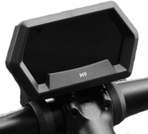 M9 دراجة كهربائية شاشة LCD متر 24V-72V E سكوتر لوحة مع UART للدراجات الكهربائية الجبلية الثلج LCD عداد السرعة عداد المسافات مقاوم للماء 5PIN استبدال الدراجة الكمبيوتر مؤشر ذكي in Kuwait