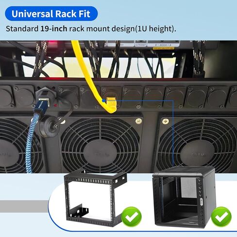 XLR Patch Panel XLR Patchbay 1U D Series Rack Panel 12 Connectors Punch-Out Component Panels Audio Rack Mount Panels for 19 in Sound,Mixer,Speakers,AV,Computer,XLR,HDMI Equipment Racks (1U12D) (1) in Kuwait
