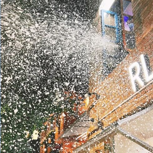 Business Stage Snow Machine - Hanging Snow Blower for Wedding Christmas Stage Effect in Saudi Arabia