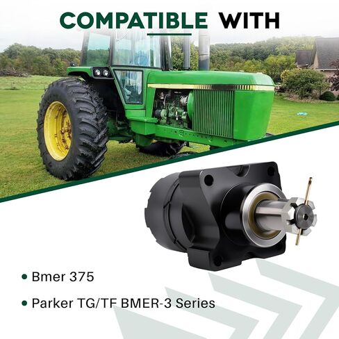 محرك العجلة الهيدروليكي BMER3-350-WD-T31-R متوافق مع المحرك الهيدروليكي Bmer 375، المحرك/Parker TG/TF BMER-3 Series المحرك الهيدروليكي in Saudi Arabia