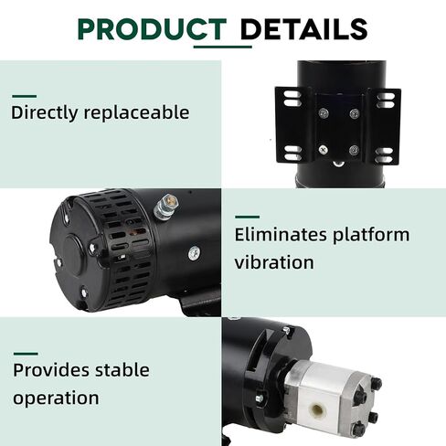 161936 161937 24VDC Hydraulic Pump Motor Assembly Compatible with Skyjack Scissor Lift SJIII3220 SJIII3226 SJIII4620 SJIII4626 SJIII4632 in Saudi Arabia
