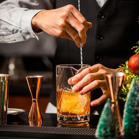 2 Pack Bar Spoon, Cocktail Mixing Spoon, Long Spoons for Stirring, 12 Inch Professional Spiral Stir Spoon for Bartenders, Home Bar Mixing Cocktail Making (304 Grade) in Kuwait