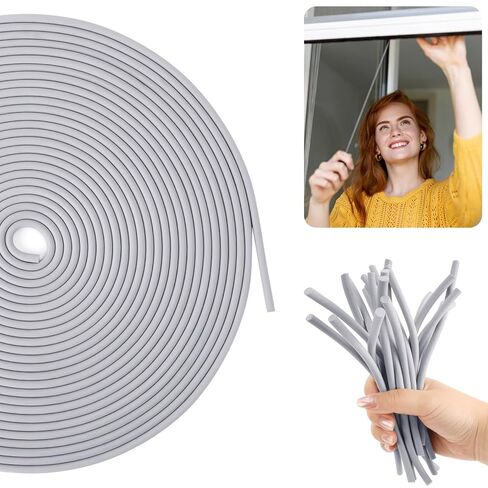 U0U 100Ft Backer Rod 1/8 Inch,EPDM Rubber Foam Backer Rod Caulk Saver for Gaps and Joint Concrete Filling,Gery Concrete Expansion Joint Filler in Kuwait