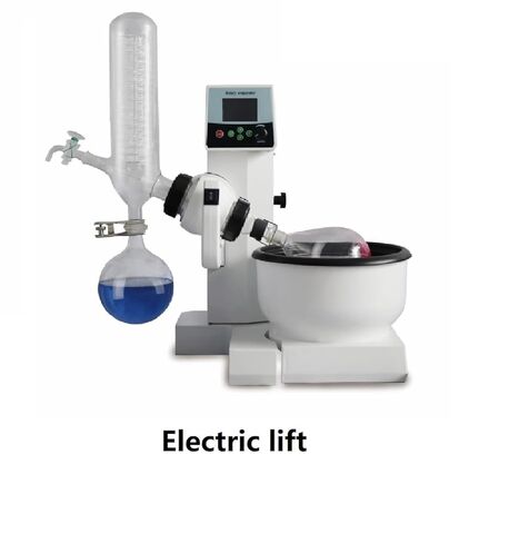 مبخر فراغ المختبر، مبخر الرفع الكهربائي لكيمياء المختبر مع مضخة فراغ ومبرد، تنقية واستخراج in Kuwait