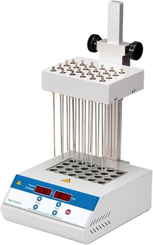 مبخر النيتروجين في المختبر، أداة تطهير النيتروجين، مكثف العينة المرئي، منفاخ الضغط العلمي، آلة نفخ النيتروجين 200 مم، 300 وات، لتركيز العينة in Kuwait