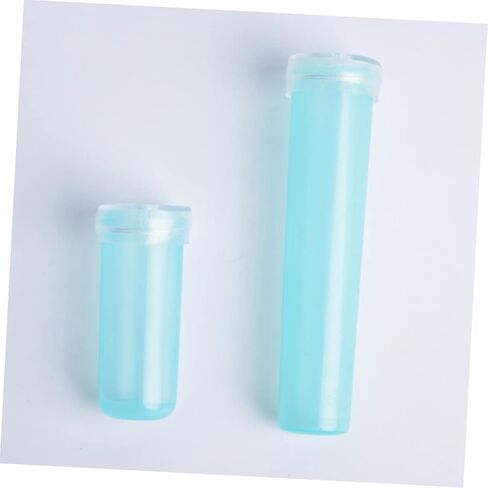 Kisangel 20PCS Floral Water Tubes Flowers Sky Blue Nutrition Culture Water Storage Test Vials for Flower Shop Supplies 4.1x1.8cm for Arrangements in Saudi Arabia