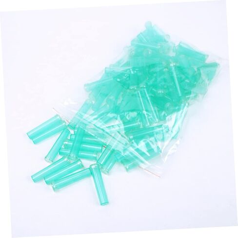 Kisangel 20PCS Floral Water Tubes Flowers Sky Blue Nutrition Culture Water Storage Test Vials for Flower Shop Supplies 4.1x1.8cm for Arrangements in Saudi Arabia