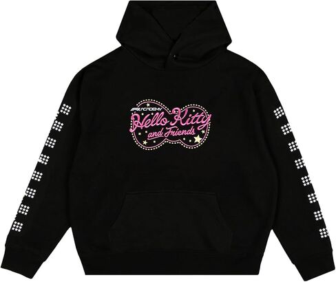 سويت شيرت نسائي بغطاء رأس نيون من F1A x Hello Kitty in Saudi Arabia