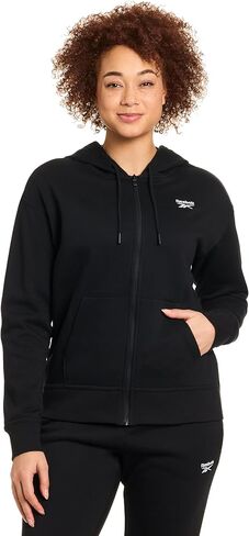 Reebok Women's Cozy French Terry Full-Zip Hooded Sweatshirt in Kuwait