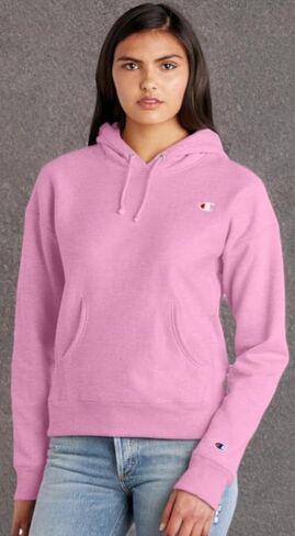 Champion Life Womens Reverse Weave Pullover Hoodie, S, Bold Lilac in Saudi Arabia