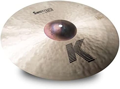 Zildjian K0704 18-Inch K Dark/Mid Sound Sweet Crash Cymbal - Traditional Finish With ZKEY in Kuwait