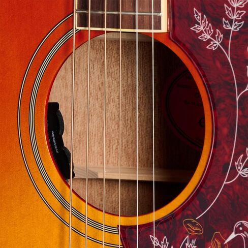 Epiphone Inspired by Gibson Hummingbird Standard, Cherry Sunburst with Bag in Saudi Arabia