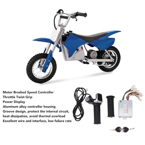 24V 350W Brushed Motor Speed Controller with 22mm Locking Throttle Grip and Battery Display for Electric Scooter Razor MX350 in Kuwait