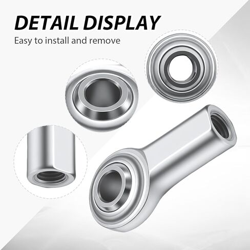 MDEOOSKY Set of 2 CF5 Heim Joint Kit, 5/16 x 5/16-24 Right & Left Hand Female Thread with Locknuts, Restore Tight, Responsive Motion in Control Systems in Saudi Arabia