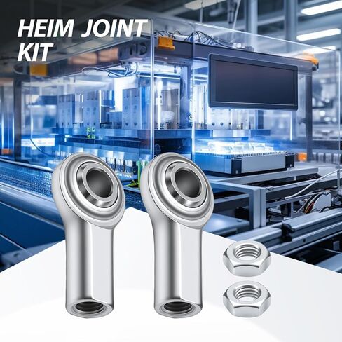 MDEOOSKY Set of 2 CF5 Heim Joint Kit, 5/16 x 5/16-24 Right & Left Hand Female Thread with Locknuts, Restore Tight, Responsive Motion in Control Systems in Saudi Arabia
