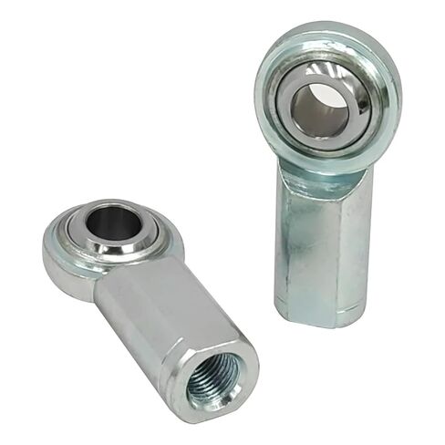 وصلات هيم تحمل نهاية القضيب CFL8، 1/2 بوصة × 1/2 بوصة-20 وصلة هيم أنثى لليد اليسرى مع صواميل مربى 2 قطعة in Kuwait