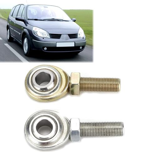 Aqxreight 2pcs Rod Ends Heim Joints, 1/2inx1/2-20 RH LH Male Thread, Stainless Steel, Fits for Cars ATVs Boats Motorcycles in Saudi Arabia