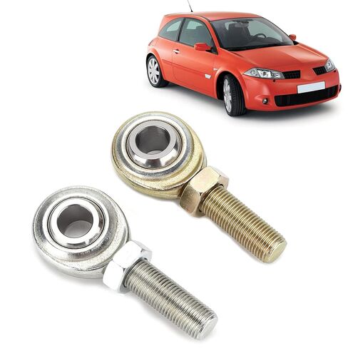 Aqxreight 2pcs Rod Ends Heim Joints, 1/2inx1/2-20 RH LH Male Thread, Stainless Steel, Fits for Cars ATVs Boats Motorcycles in Saudi Arabia