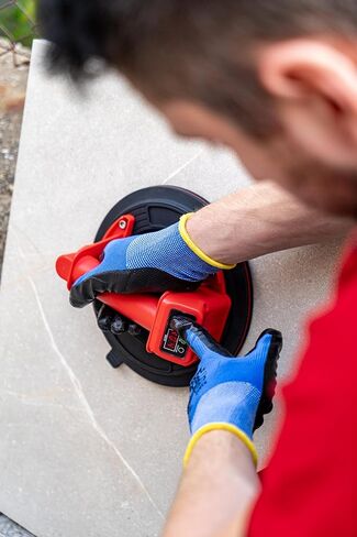 Electric Suction Cup for Tile Handling Tool – Battery‑Powered USB‑C Ceramic Tile Vacuum - 220 mm, 140 kg Hold in Kuwait