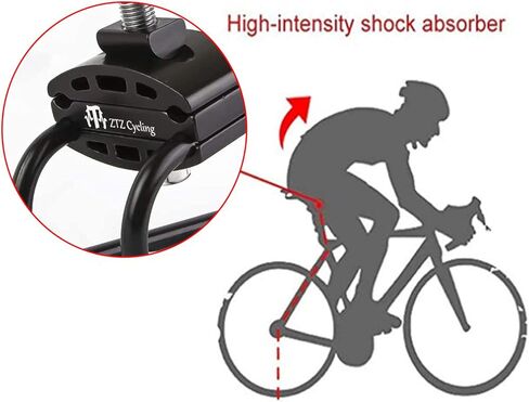 Bicycle Seat Shock Absorber,Bike Rear Shocks,Bicycle Saddle Alloy Spring Steel Suspension Device,Bike seat suspension Bike Saddle in Kuwait