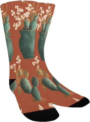 جوارب المشي لمسافات طويلة في حديقة صبار الصحراء - جوارب شتوية حرارية سميكة دافئة للأولاد والبنات الصغار للمدرسة، والارتداء اليومي والأنشطة الخارجية in Kuwait