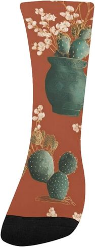 جوارب المشي لمسافات طويلة في حديقة صبار الصحراء - جوارب شتوية حرارية سميكة دافئة للأولاد والبنات الصغار للمدرسة، والارتداء اليومي والأنشطة الخارجية in Kuwait