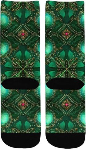 جوارب ريجال الذهبية الخضراء للتنزه سيرًا على الأقدام - جوارب شتوية حرارية سميكة دافئة للأولاد والبنات الصغار للمدرسة، والارتداء اليومي والأنشطة الخارجية in Kuwait