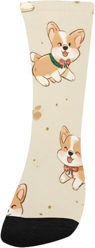 جوارب كورجي براون للتنزه سيرًا على الأقدام - جوارب شتوية حرارية سميكة دافئة للأولاد والبنات الصغار للمدرسة، والارتداء اليومي والأنشطة الخارجية in Kuwait