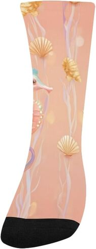 جوارب المشي لمسافات طويلة بتصميم المحيط الساحلي - جوارب شتوية حرارية سميكة دافئة للأطفال الصغار للأولاد والبنات للمدرسة، والارتداء اليومي والأنشطة الخارجية in Kuwait