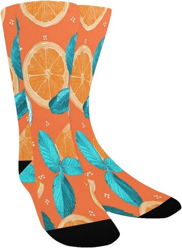 جوارب المشي لمسافات طويلة بالحمضيات والنعناع - جوارب شتوية حرارية سميكة دافئة للأولاد والبنات الصغار للمدرسة، والارتداء اليومي والأنشطة الخارجية in Kuwait