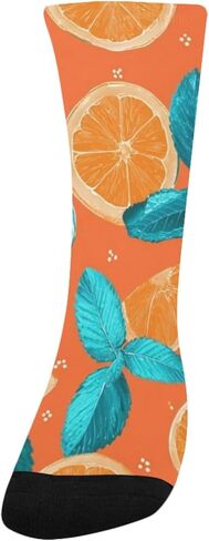 جوارب المشي لمسافات طويلة بالحمضيات والنعناع - جوارب شتوية حرارية سميكة دافئة للأولاد والبنات الصغار للمدرسة، والارتداء اليومي والأنشطة الخارجية in Kuwait