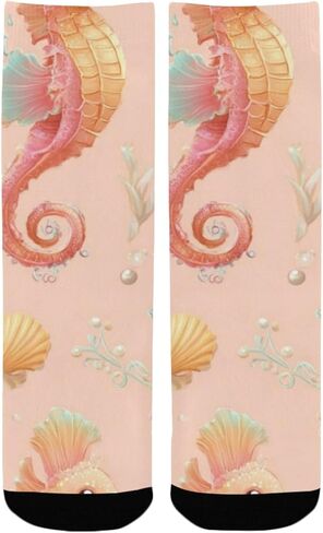 جوارب التنزه سيرًا على الأقدام باللون الوردي الباستيل - جوارب شتوية حرارية سميكة دافئة للأولاد والبنات للمدرسة، والارتداء اليومي والأنشطة الخارجية in Kuwait