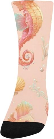 جوارب التنزه سيرًا على الأقدام باللون الوردي الباستيل - جوارب شتوية حرارية سميكة دافئة للأولاد والبنات للمدرسة، والارتداء اليومي والأنشطة الخارجية in Kuwait