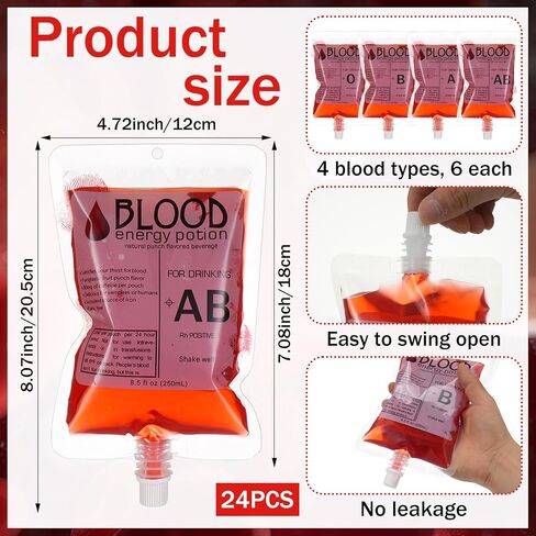 Nursing Graduation Party Supplies Set Iv Blood Bags Urine Cups Plastic Syringe Medicine Bottles with Caps for Nurse Doctors' Day Congrats Grad Party Decorations Serve 25 in Kuwait